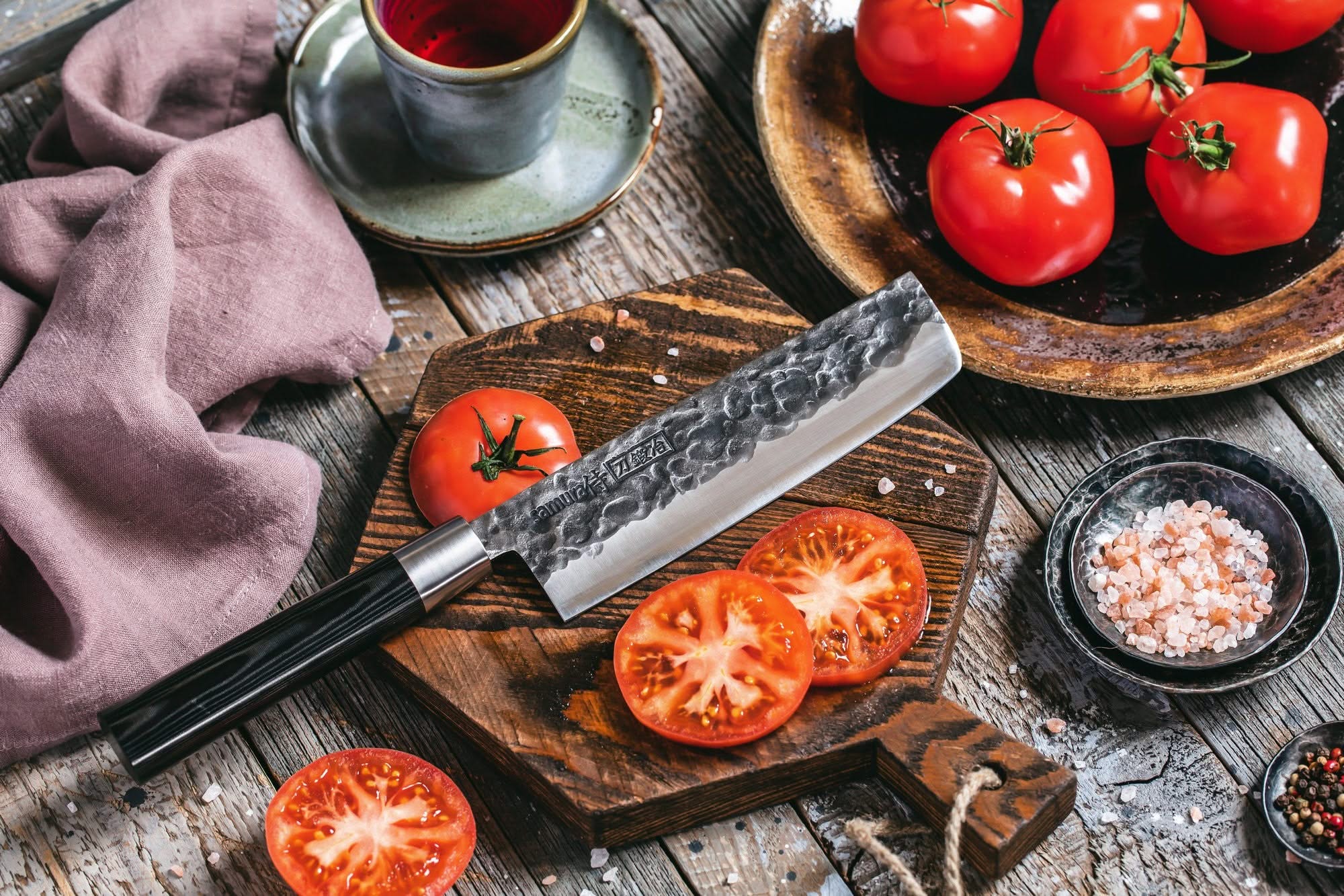 Samura Blacksmith SBL-0043 – couteau nakiri 16,8 cm