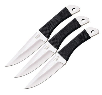 Lot Très beau Couteau fixe United Cutlery GH-0947B ( GH0947B ) Gil Hibben Grip Thrower Triple Set - 