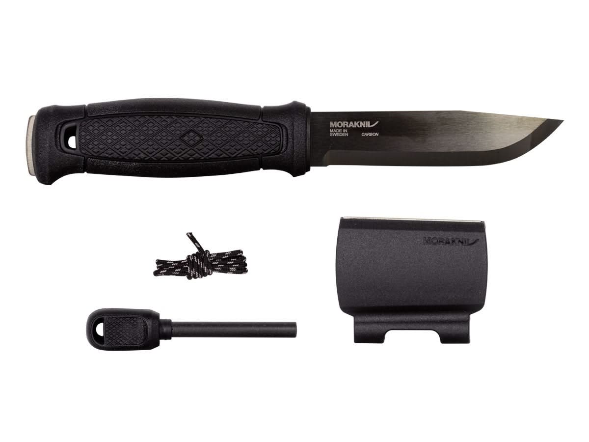 Mora Garberg noir avec lame noir Survival Kit - 
