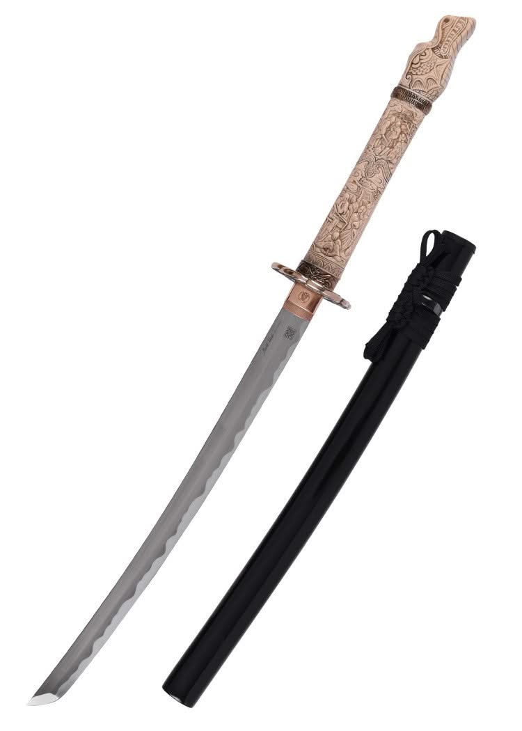 Wakizashi Inmortal mit Elfenbeingriff -
