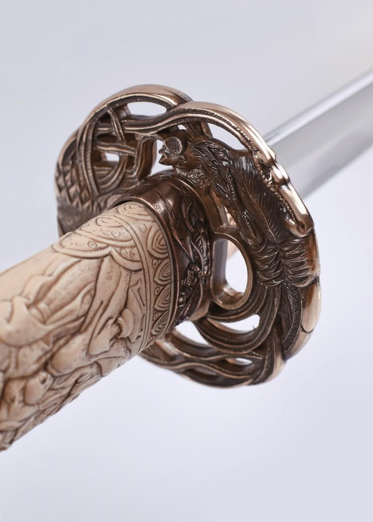 Wakizashi Inmortal mit Elfenbeingriff - 