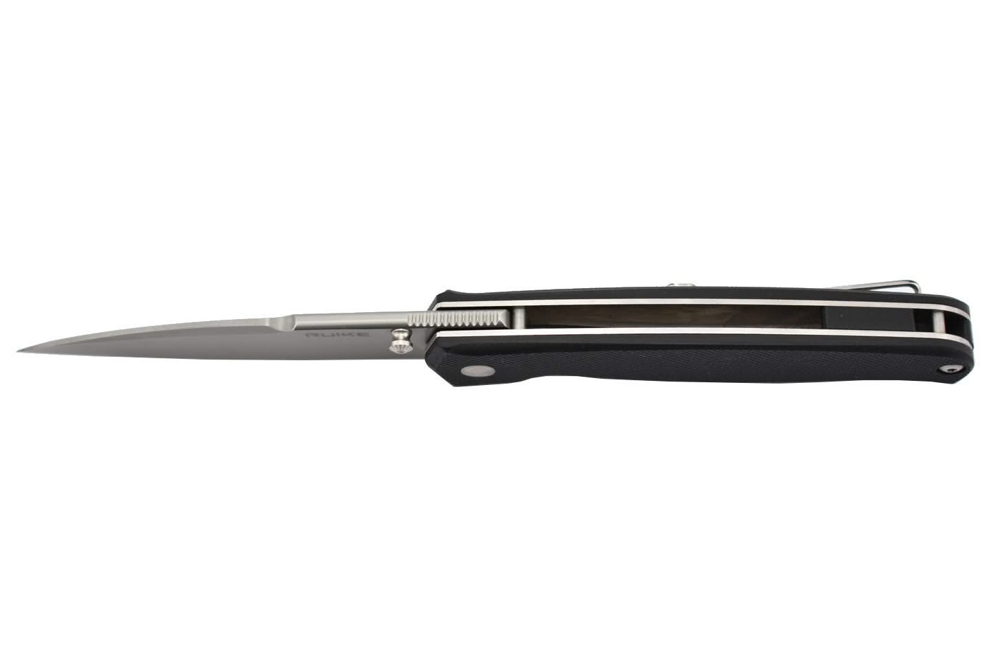 Ruike P662-B lame acier 14C28N manche en G10 - 
