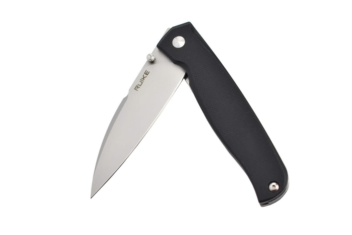 Ruike P662-B lame acier 14C28N manche en G10 - 