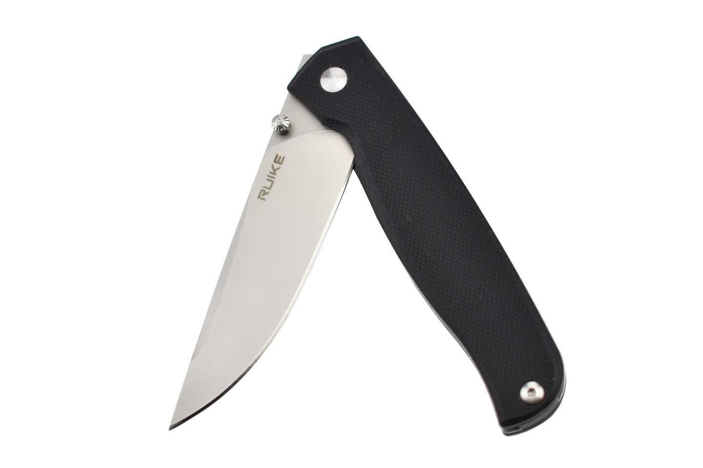 Ruike P661-B lame acier 14C28N manche en G10 - 