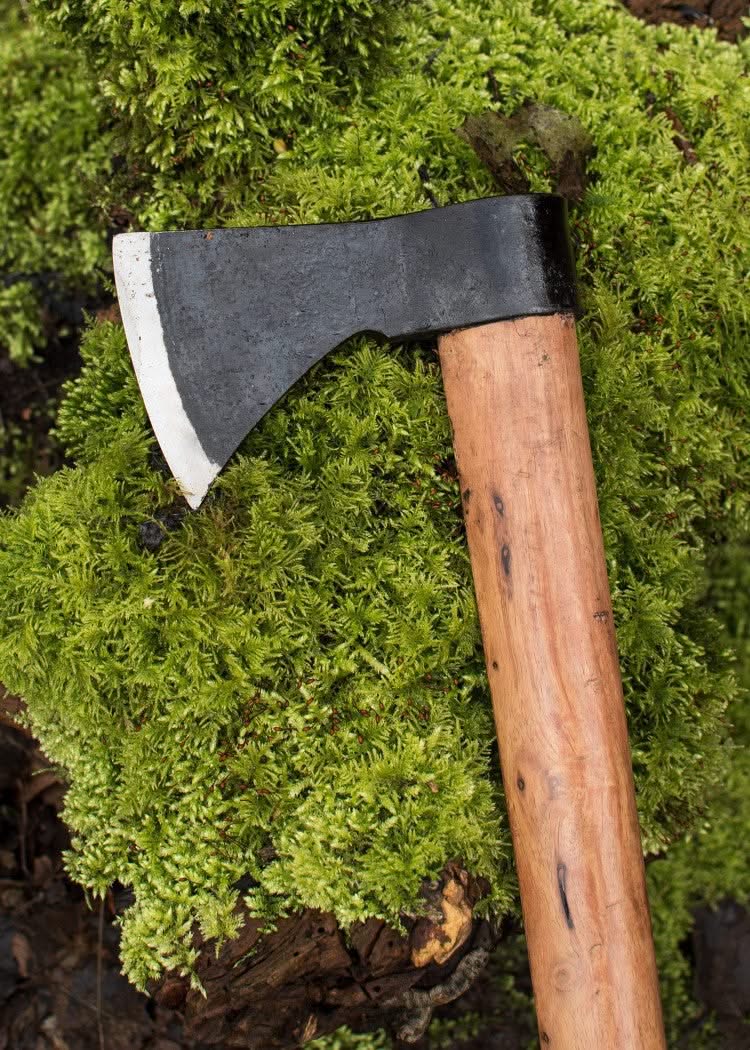 Wiking Hache forgée à la main en acier au carbone de haute qualité - 