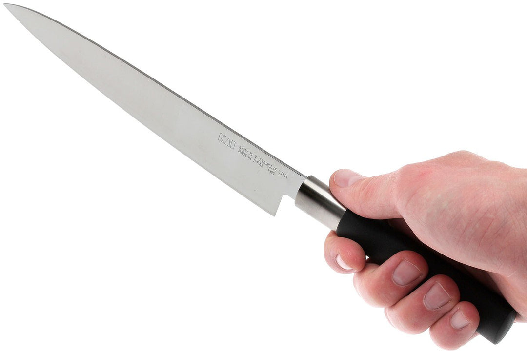 Kai 6721Y Wasabi Black Couteau à sushi Yanagiba lame de 21 cm - 