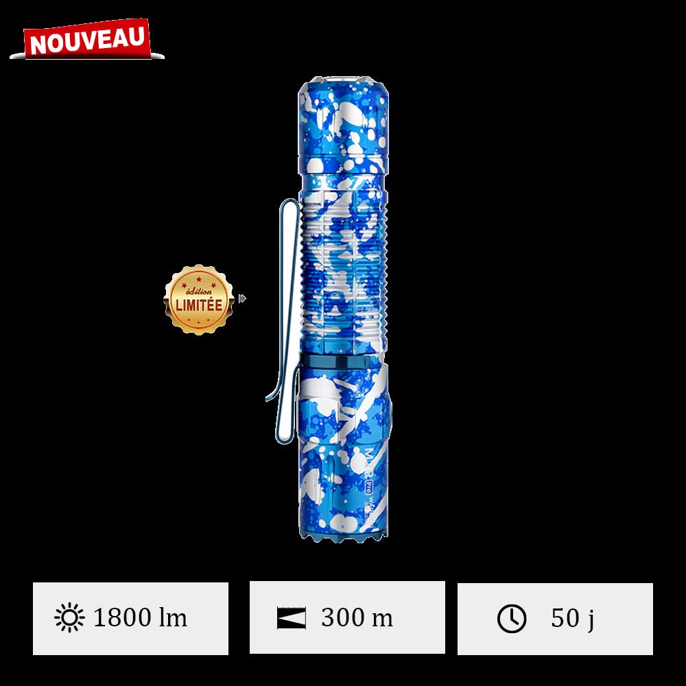 Olight M2R Pro Warrior Camouflage Océanique -
