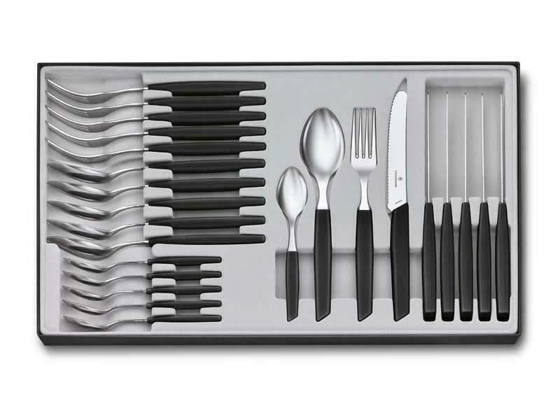 Victorinox 6.9093.11W.24 Ménagère Swiss Modern, 24 pièces - 