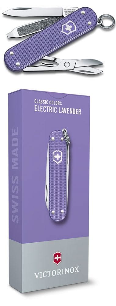 Victorinox Classic Alox Colors 58 mm Lavende - 