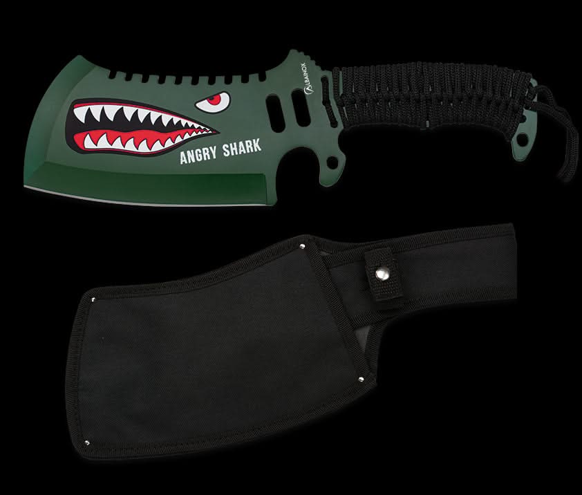 Albainox Couperet tactique Angry Shark. - Coutellerie Marcin 