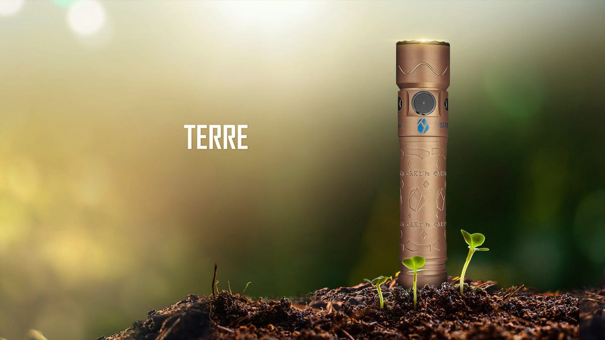 Olight Warrior Mini 2 Titanium Earth Limited Edition - 