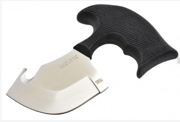 Outdoor Edge GS100 Game Skinner découpe gibier lame acier AUS-8 et manche kraton - 