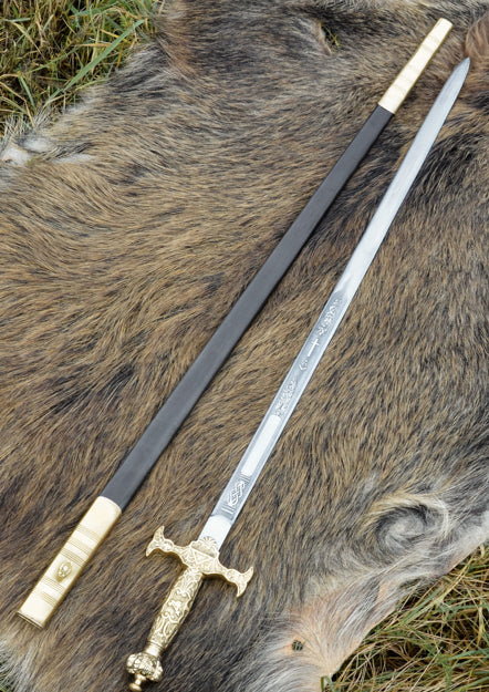 Wiking Épée de cérémonie des francs-maçons, avec fourreau - 