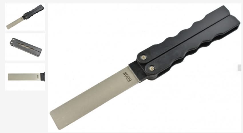MAX KNIVES SP61 Affûteur diamant papillon alvéolé grain 400 et 600 - 
