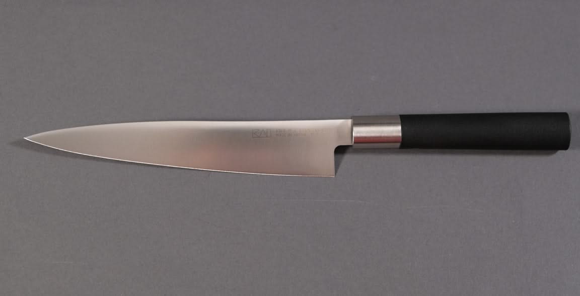 Couteau flexible à fileter KAI Wasabi Black 6761F, lame de 18 cm