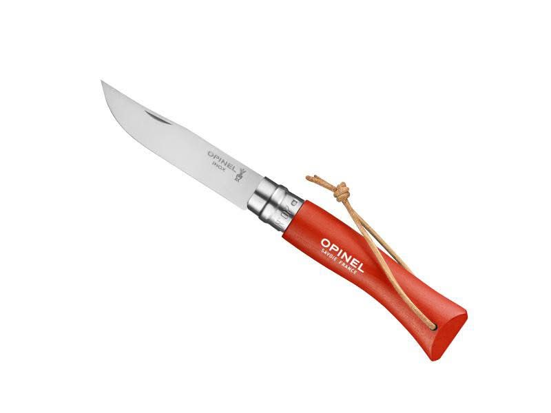 OPINEL 7 VRI ORANGE, COUTEAU AV. LIEN BAROUDEUR -