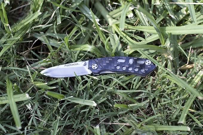 ZeroHour EDGE Carbon Fiber EDC Pocket Knife - 