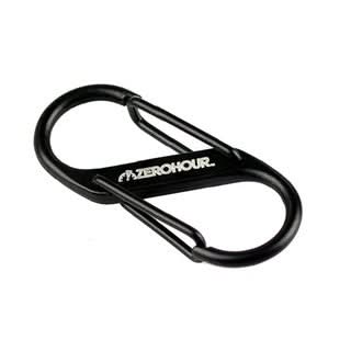 ZeroHour EDGE Carbon Fiber EDC Pocket Knife S35VN Blade + Mousqueton - 