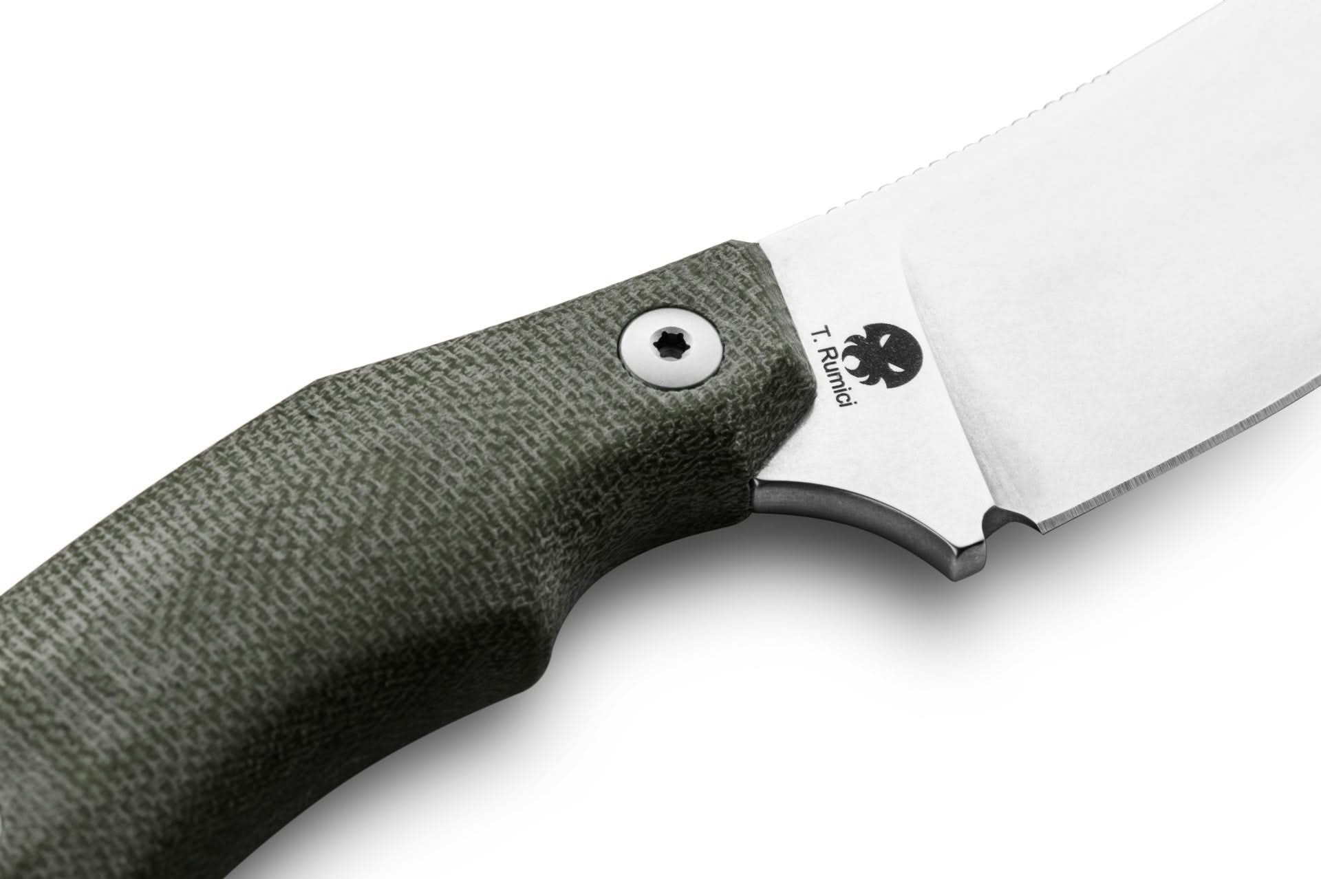 Lionsteel H1 CVG Skinner M390 Green Canvas - 