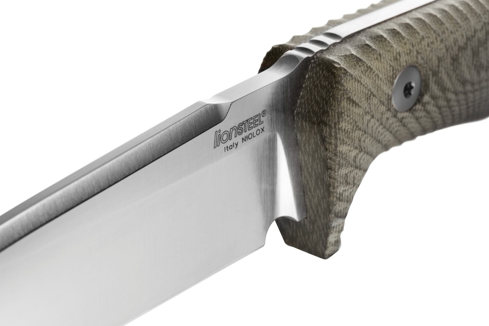 LionSteel T5 CVG Green Canvas Lame fixe Niolox - 