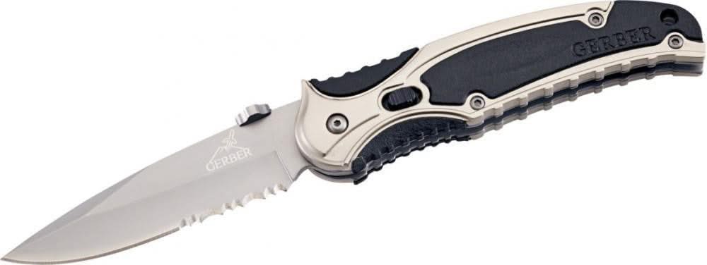 Gerber Presto 3.0  alu inox Lame lisse / crenté 01581 - 