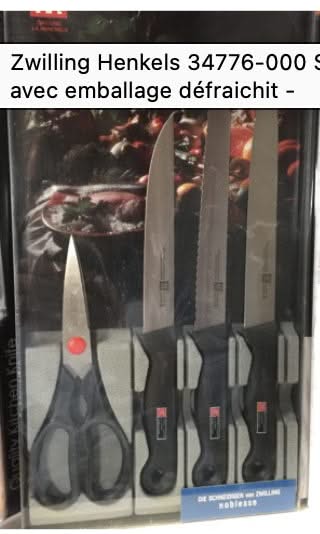 Zwilling Henkels 34776-000 Set 4 pièces Neuf avec emballage défraichit 734776000 - 