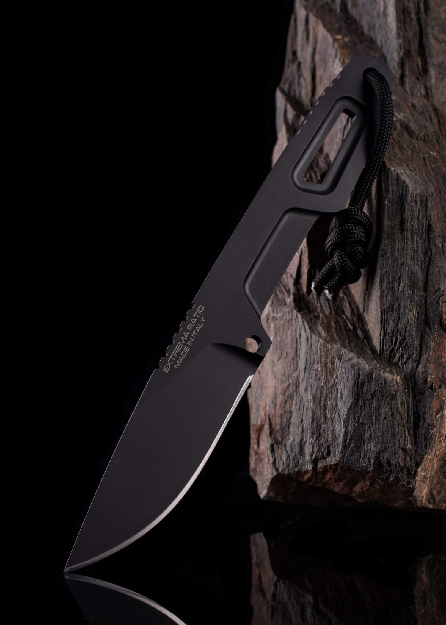 Extrema Ratio Couteau Lame Fixe Sartre Noir - 