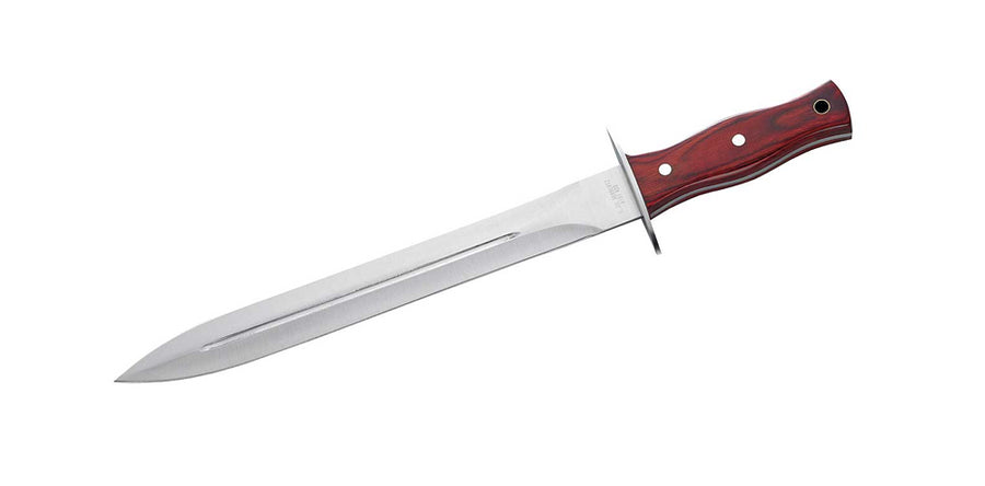 Dague de chasse lame de 28,8 cm avec garde - 