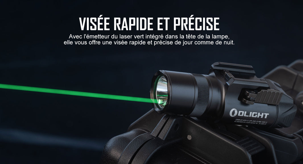 Olight Baldr PRO R Laser vert - 