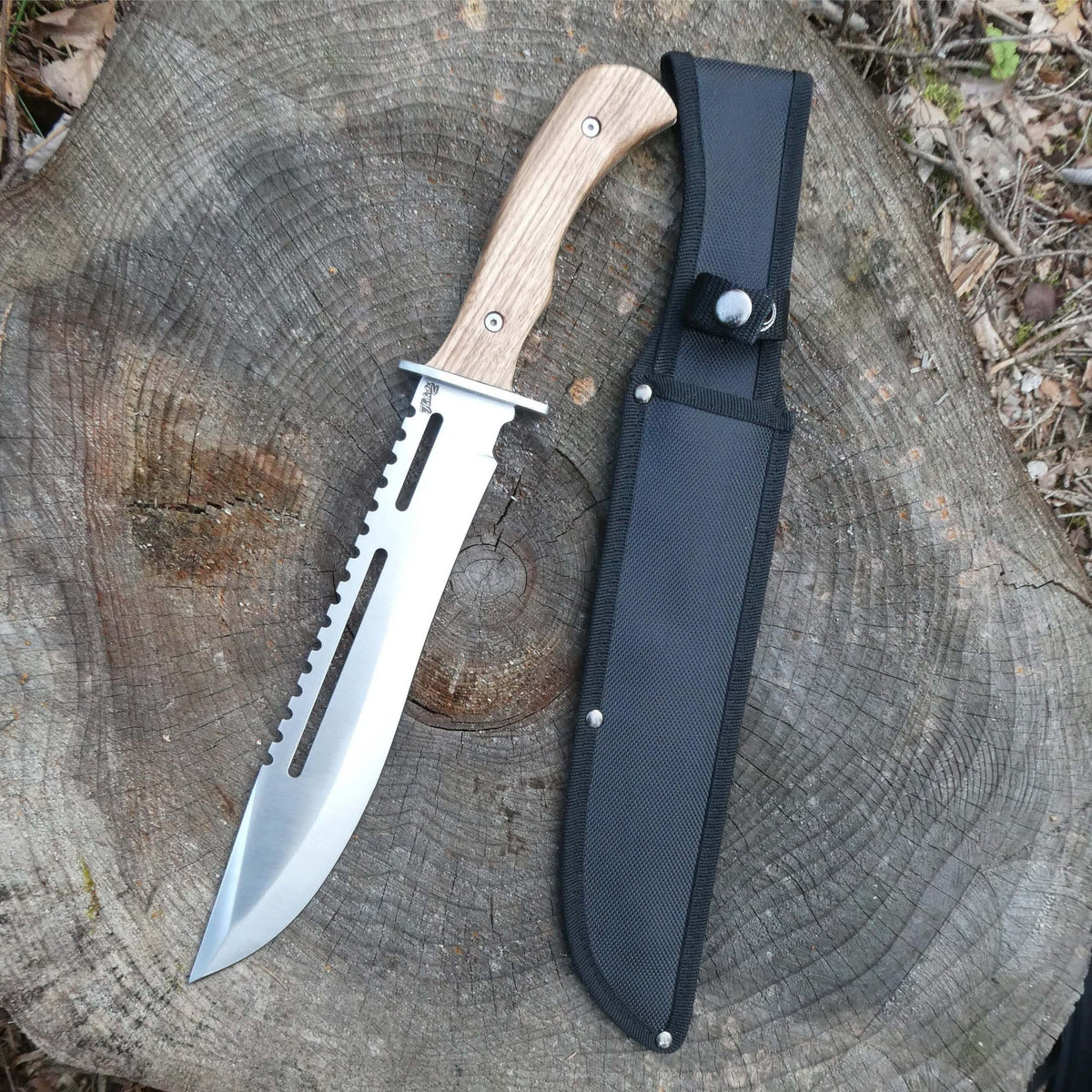 Herbertz Machette avec manche en bois - 