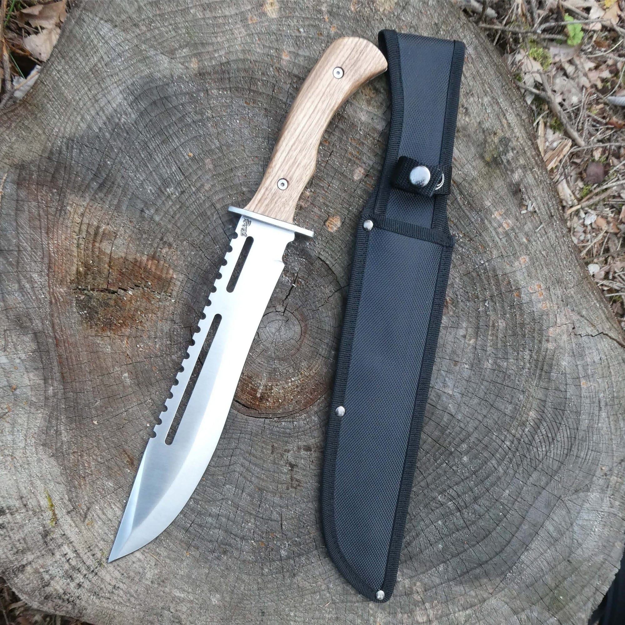 Herbertz Machette avec manche en bois - 