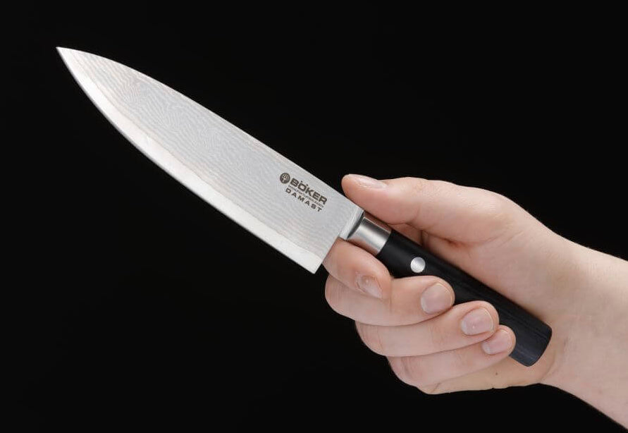 Boker 130419DAM Couteau Santoku Lame de 17,2 cm - 