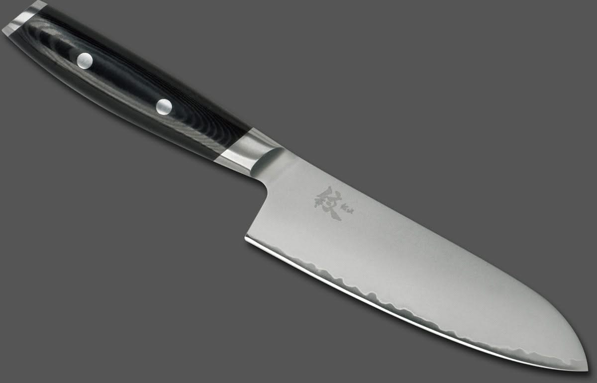 Yaxell Y36301 Santoku Micarta Lame de 16,5 cm - 