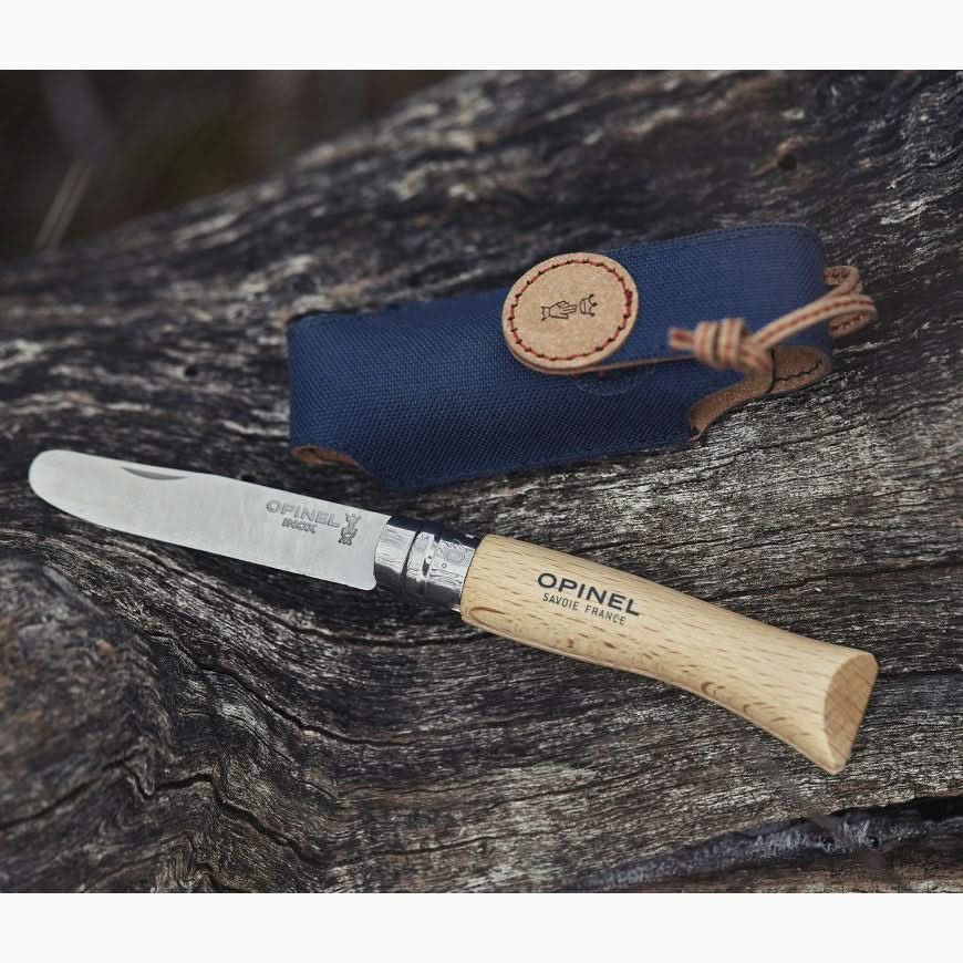 Opinel, Couteau de poche junior, My First, inox, etui, boîte - 