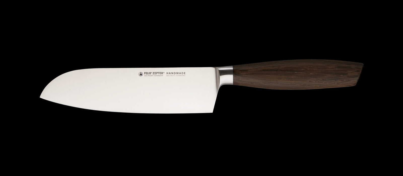 Felix Santoku S Smoked Bois de Chêne - 