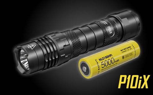 Nitecore P10ix Lampe Torche  4000 Lumens rechargeable USB-C - 