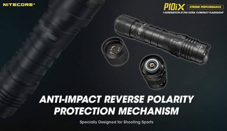 Nitecore P10ix Lampe Torche  4000 Lumens rechargeable USB-C - 