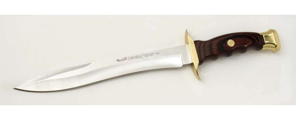 MUELA  POIGNARD MUELA CHEVREUIL STAMINA 22CM INOX - 
