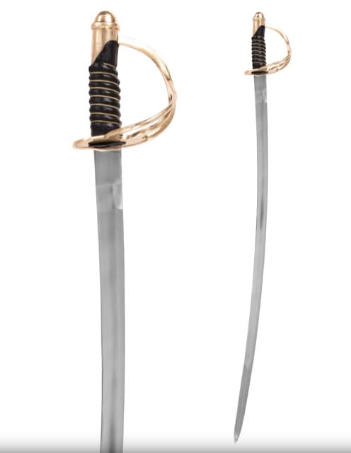 Wiking Sabre de cavalerie US, modèle 1860, réplique à poignée noire - 