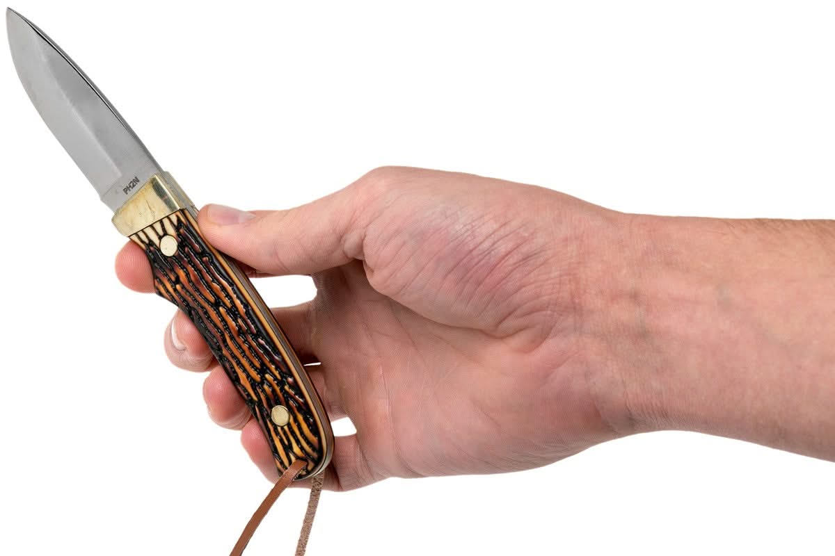 Uncle Henry PH2N Mini Pro Hunter Full Tang Fixed Blade Knife - 