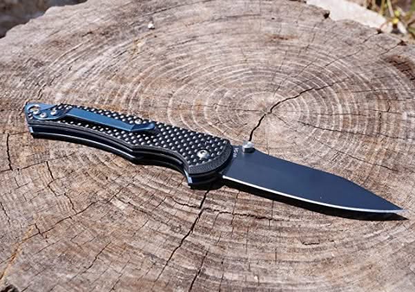 Camillus Carbonitride Titanium acier Vg10 - 