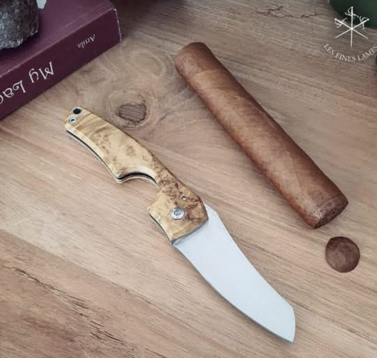 Les fines lames LE PETIT - Loupe d'acacia - 
