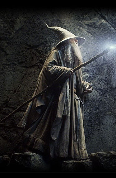 Le Hobbit - Bâton lumineux de Gandalf le Sorcier - 