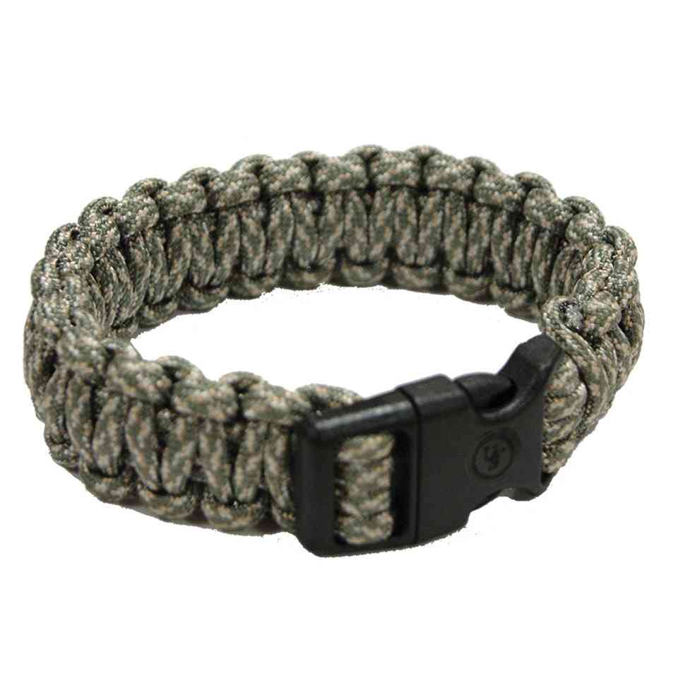 UST Brands W100292B24 Bracelet Survie Vert Camo - 