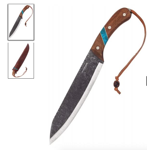 Condor 62731 Blue River Machete avec étui en cuir – Coutellerie Marcin
