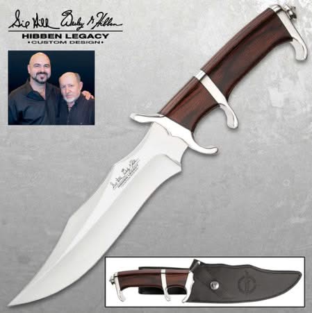 United Cutlery GH5090 Couteau de combat Hibben Darkwood Legacy III Fighter - 