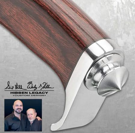United Cutlery GH5090 Couteau de combat Hibben Darkwood Legacy III Fighter - 