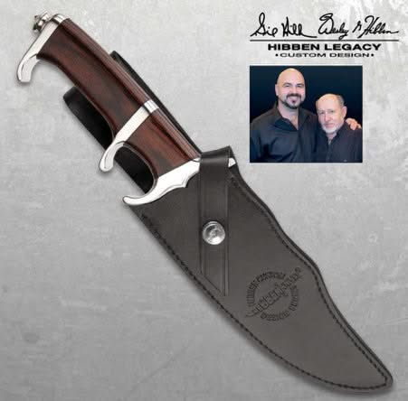 United Cutlery GH5090 Couteau de combat Hibben Darkwood Legacy III Fighter - 