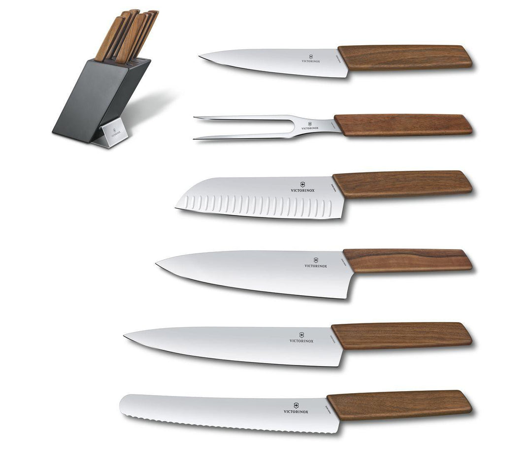 Victorinox 6.7186.6 Swiss Modern Bloc de 6 couteaux cuisine -
