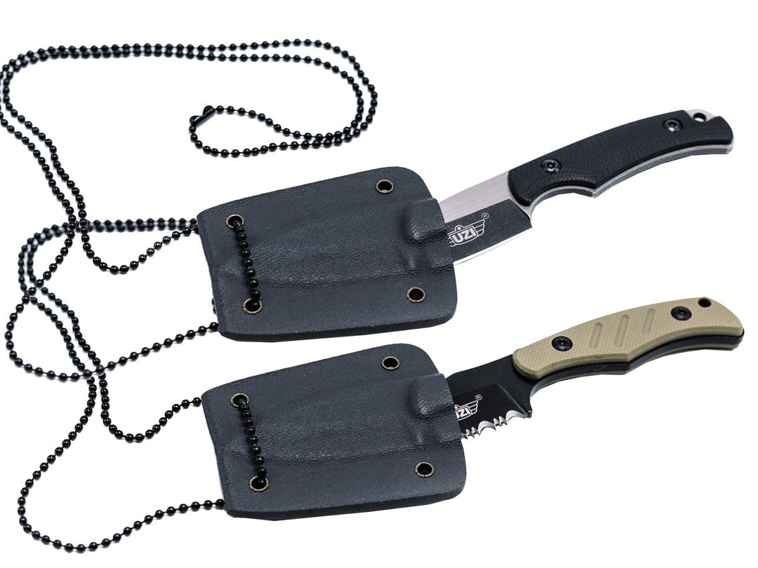 Lot Uzi TACTICAL NECK KNIFE - 